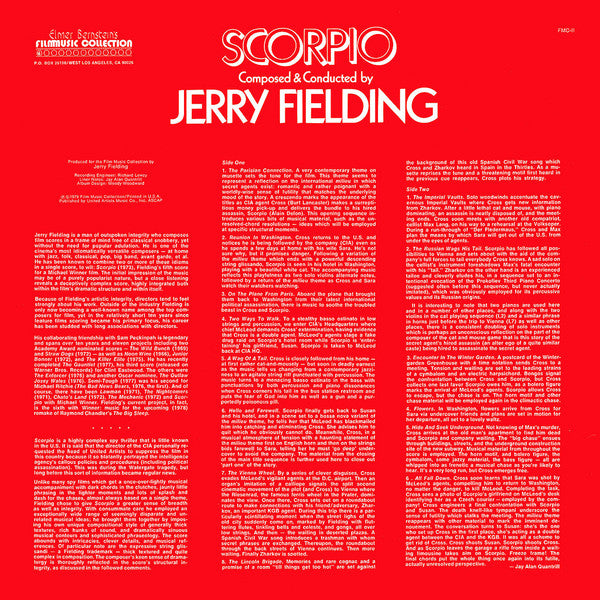 Master Release: Scorpio by Jerry Fielding