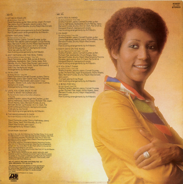 Release: Let Me In Your Life-Vinyl-UK-1974-K50031, K 50031, SD 7292-1819598