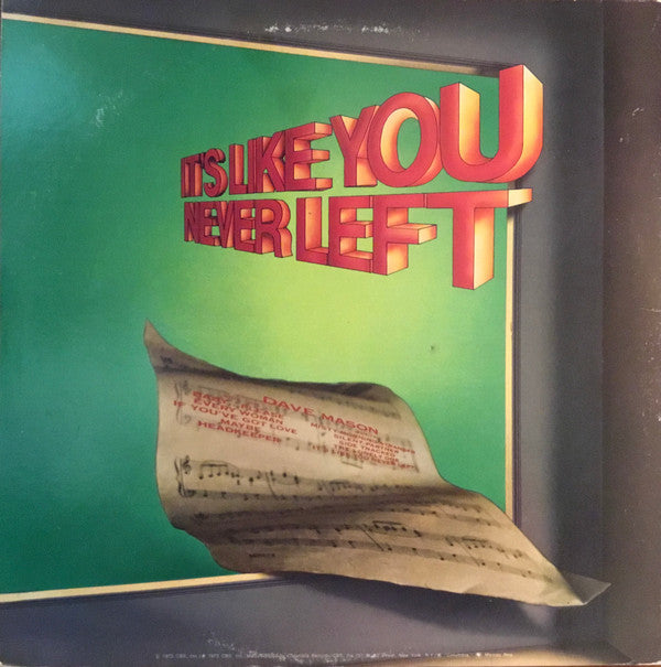 Release: It's Like You Never Left-Vinyl-US-None-31721, PC 31721-1419753