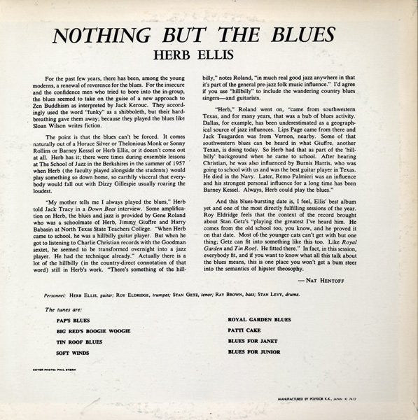 Release: Nothing But The Blues-Vinyl-Japan-1974-MV 2529-5805500