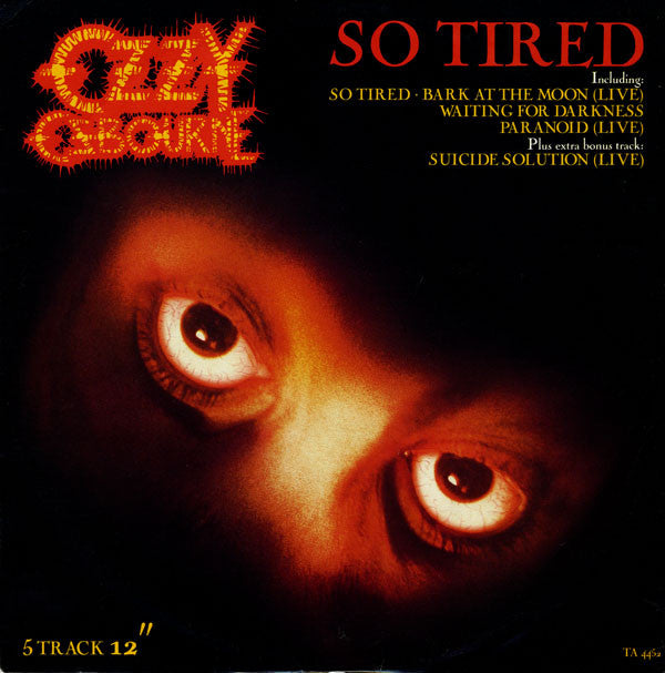 Master Release: So Tired by Ozzy Osbourne