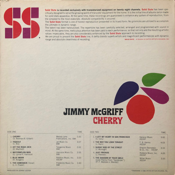 Master Release: Cherry by Jimmy McGriff