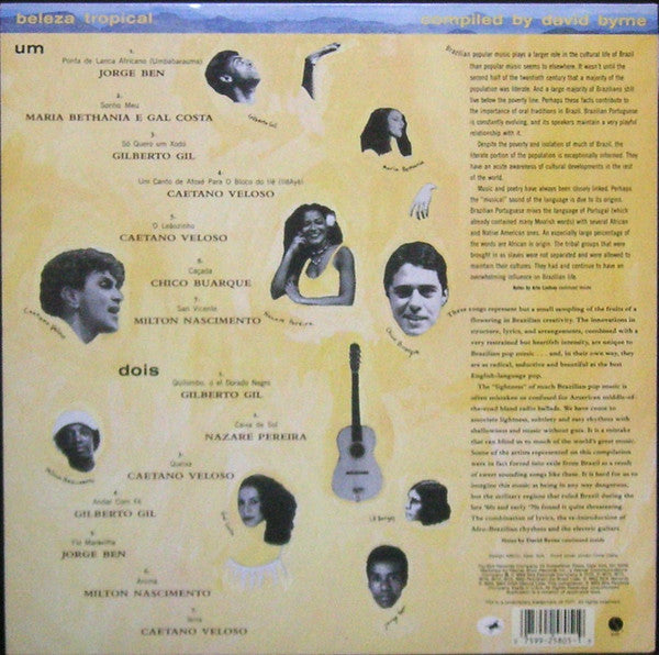 Release: Brazil Classics 1 - Beleza Tropical-Vinyl-US-1989-9 25805-1, 1-25805-1156222