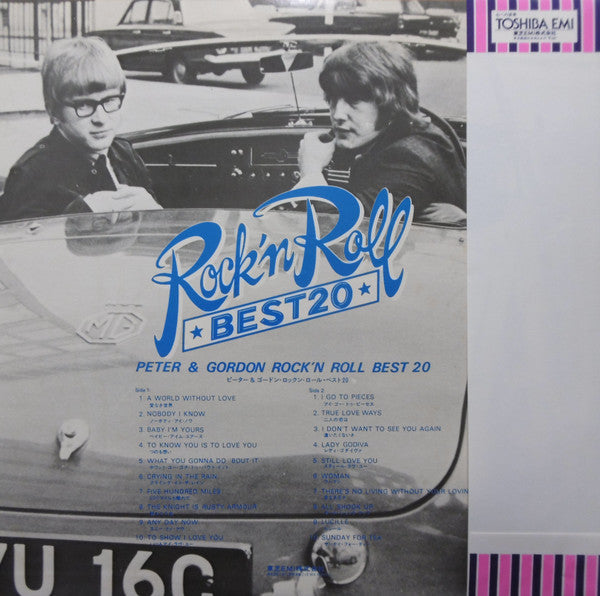 Release: Peter & Gordon Rock'N Roll Best 20-Vinyl-Japan-None-EMS-90063-7519974