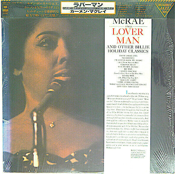 Master Release: Sings Lover Man And Other Billie Holiday Classics by Carmen McRae