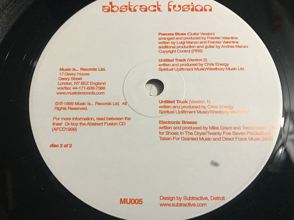 Master Release: Abstract Fusion by Various