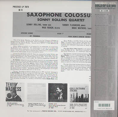 Saxophone Colossus