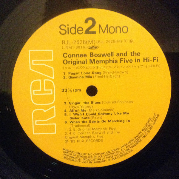 Connee Boswell And The Original Memphis Five In Hi-Fi