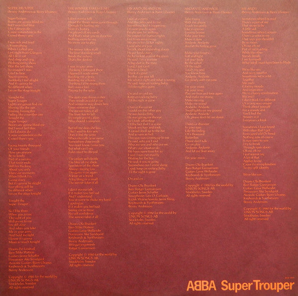 Super Trouper
