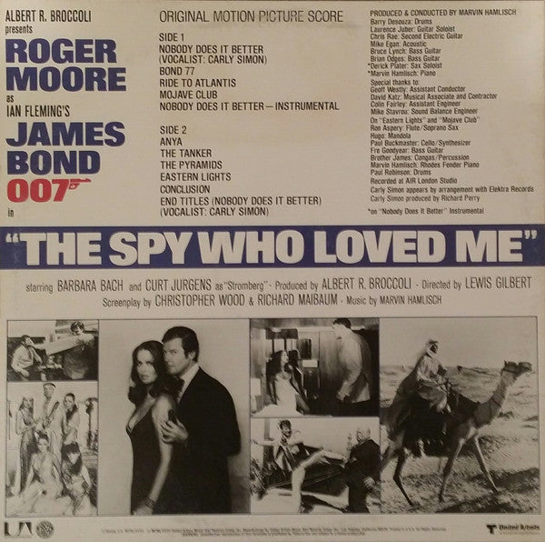 Release: The Spy Who Loved Me (Original Motion Picture Score)-Vinyl-US-1977-UA-LA774-H-7631145