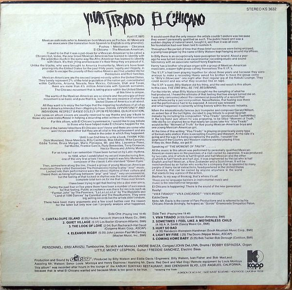 Master Release: Viva Tirado by El Chicano