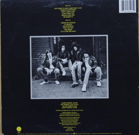 Master Release: Road To Ruin by Ramones