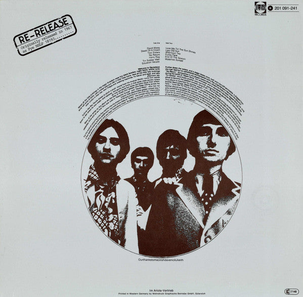 Release: Something Else By The Kinks-Vinyl-Germany-1981-201 091-241, 201 091-3090881