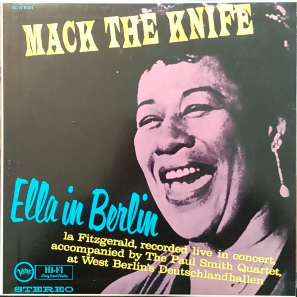 Release: Mack The Knife - Ella In Berlin-Vinyl-Japan-2004-UCJU-9079, MG VS-64041-6707388