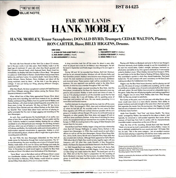 Release: Far Away Lands-Vinyl-Japan-1985-BNJ-71063, BST 84425-4294741
