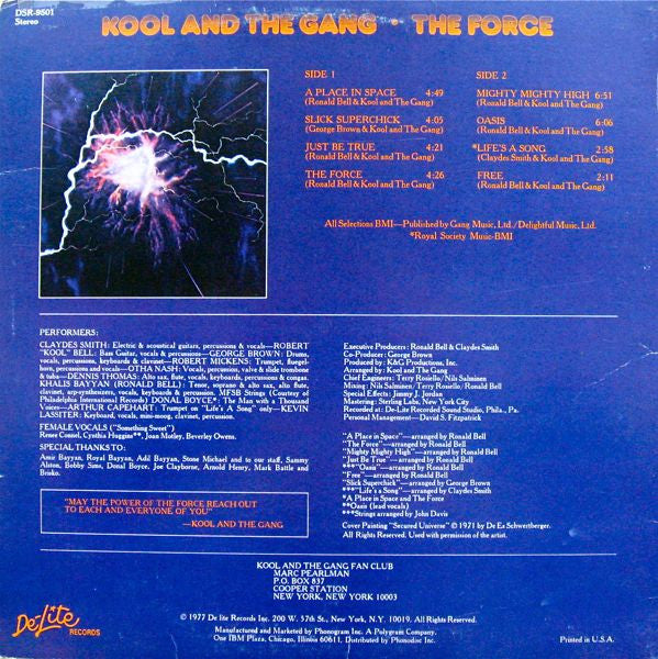 Master Release: The Force by Kool & The Gang