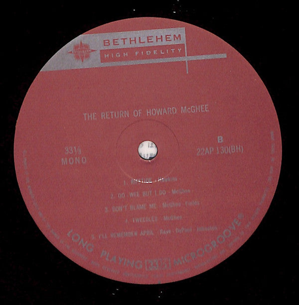 The Return Of Howard McGhee