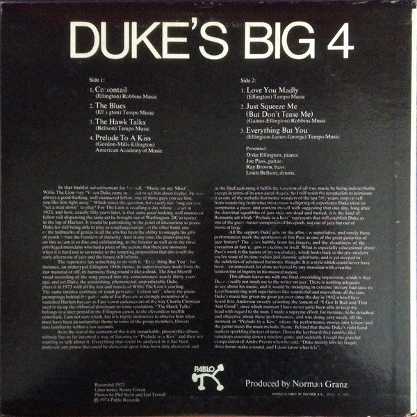 Duke's Big 4