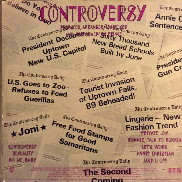 Release: Controversy-Vinyl-US-1981-BSK 3601-7683058