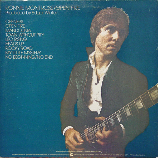 Master Release: Open Fire by Ronnie Montrose