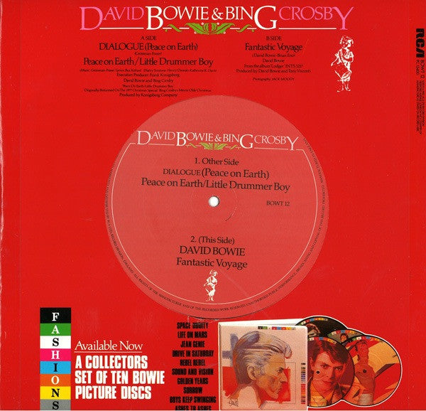 Release: Peace On Earth / Little Drummer Boy-Vinyl-UK-1982-BOWT 12-1624358