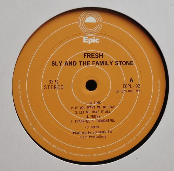 Release: Fresh-Vinyl-Japan-1973-ECPL-92-1899604