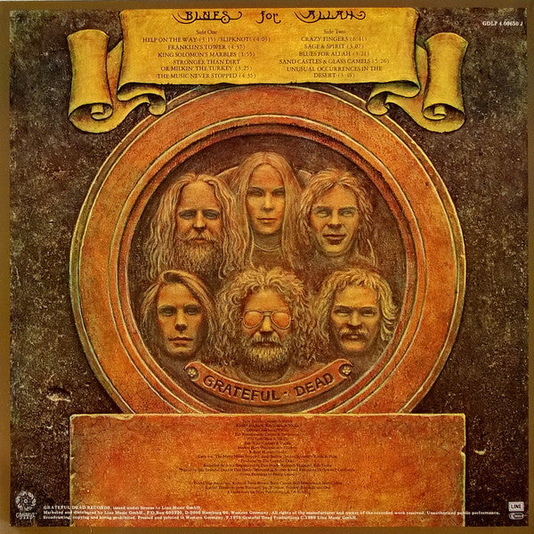 Release: Blues For Allah-Vinyl-Germany-1989-GDLP 4.00650 J-1970477