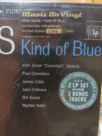 Release: Kind Of Blue-Vinyl-Europe-2010-MOVLP 019, MOVLP019, 88697638941, 88697638941-2317524