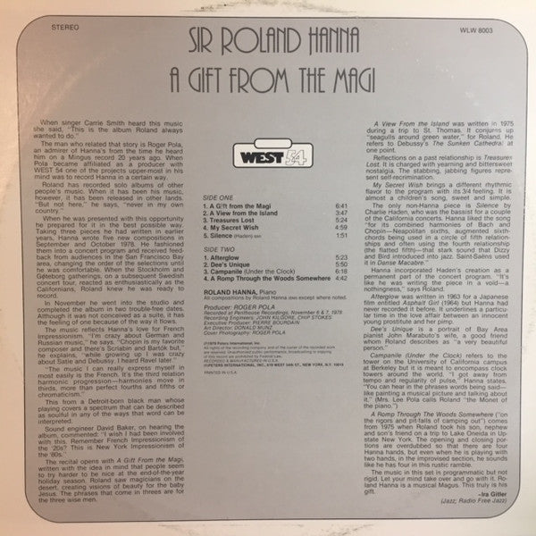 Release: Unknown Release-Vinyl-US-1979-WLW 8003-5376654