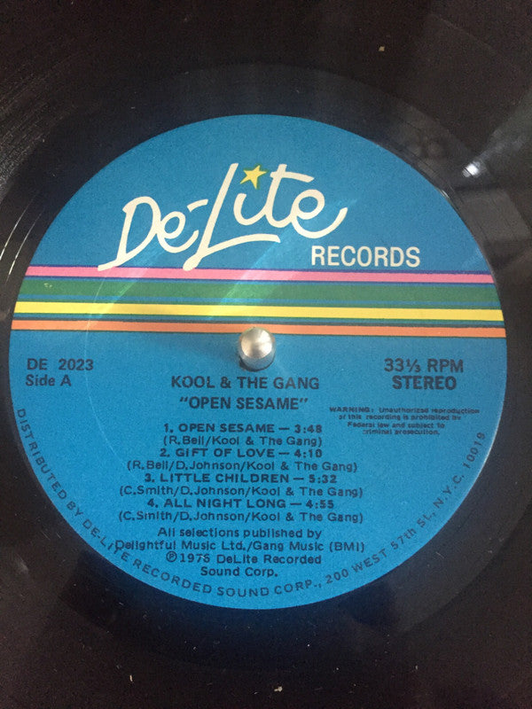 Master Release: Open Sesame by Kool & The Gang