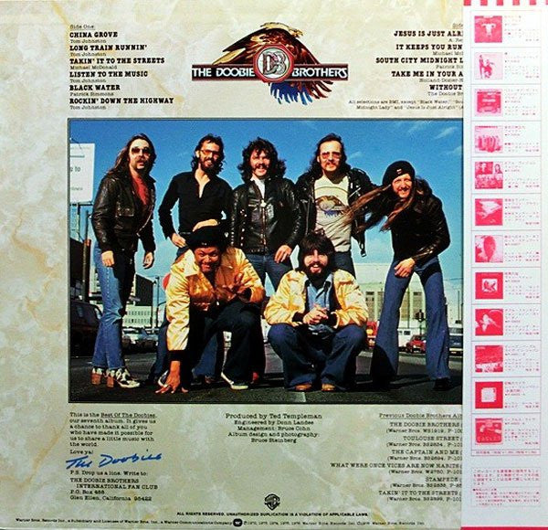 Release: Best Of The Doobies-Vinyl-Japan-1983-P-5903-5914209