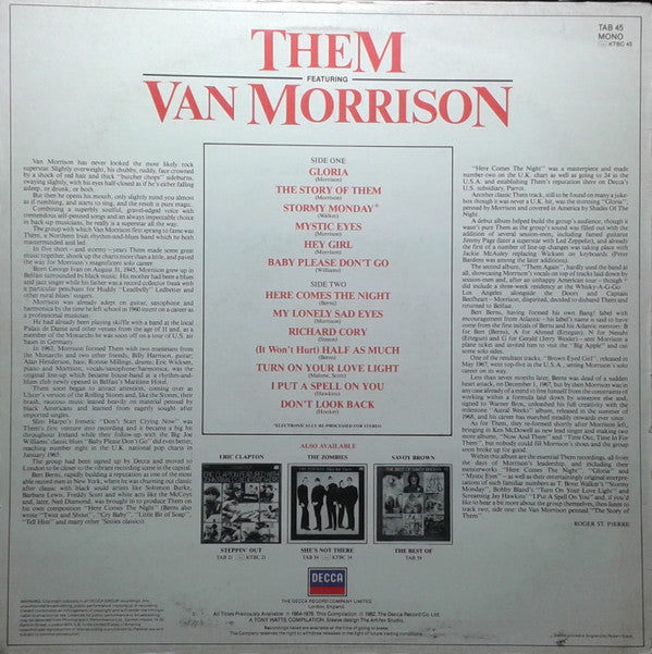 Master Release: Them Featuring Van Morrison by Them (3)