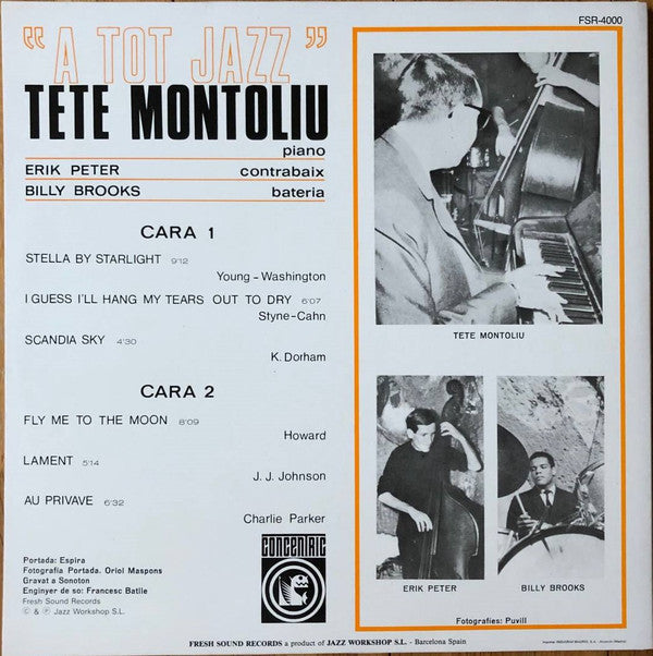 Master Release: A Tot Jazz by Tete Montoliu