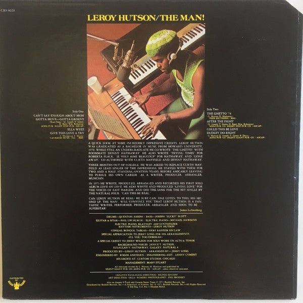 Master Release: The Man! by Leroy Hutson