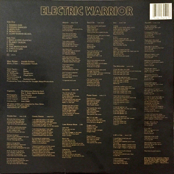 Release: Electric Warrior-Vinyl-US-None-RS 6466-7927921
