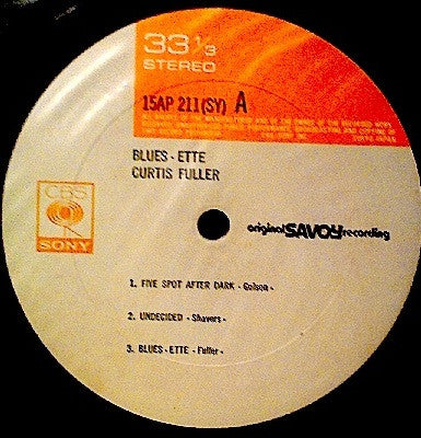 Release: Blues-ette-Vinyl-Japan-1976-15AP 211, 15AP 211 (SY)-5189859