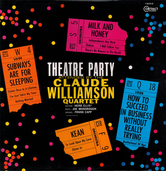 Release: Theatre Party Attended By The Claude Williamson Quartet-Vinyl-Spain-1987-FSR-551-6519508