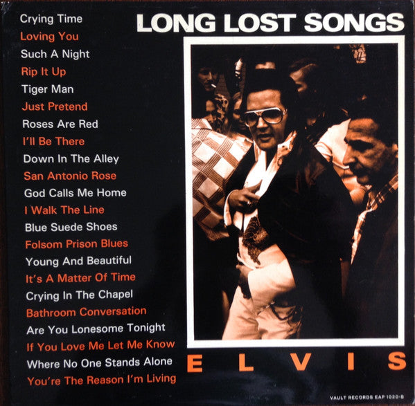 Master Release: Long Lost Songs by Elvis Presley