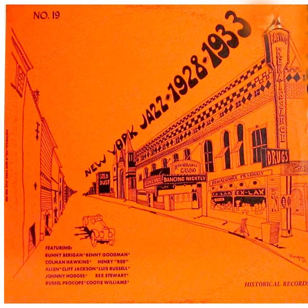 Release: New York Jazz 1928-1933-Vinyl-US-None-No. 19, ASC 5829-19, ASC-19-5025775
