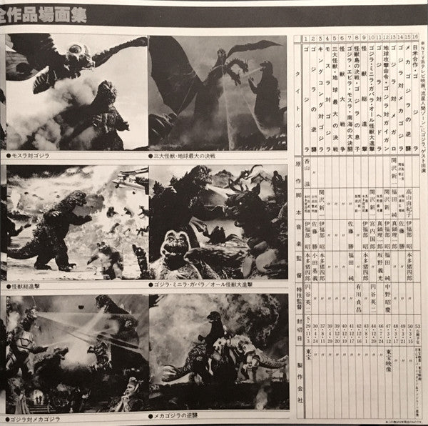 ゴジラ (オリジナル．サウンドトラック) = Godzilla!