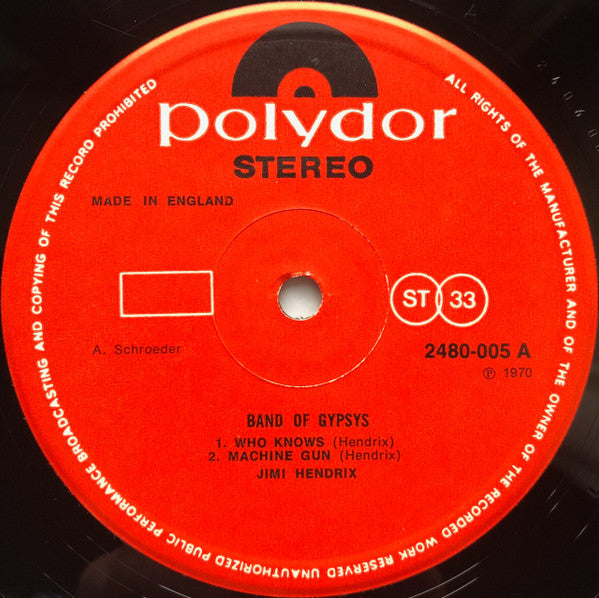 Band Of Gypsys