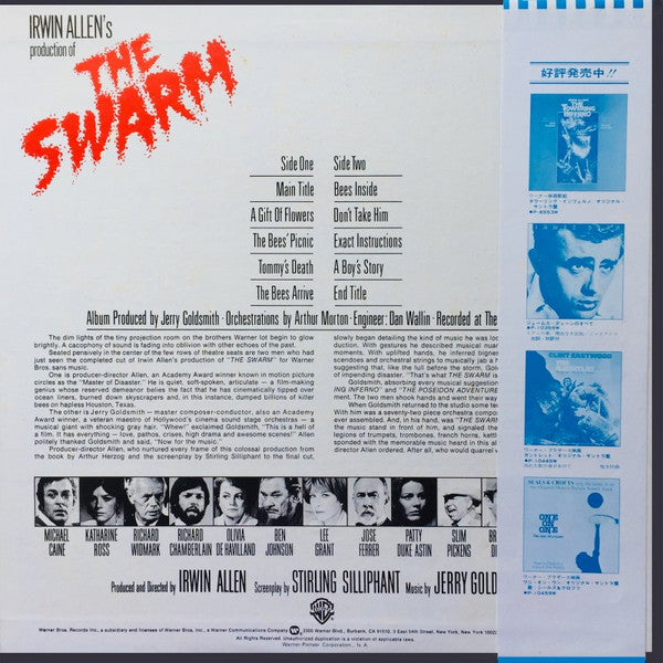 Master Release: The Swarm (Original Motion Picture Soundtrack) by Jerry Goldsmith