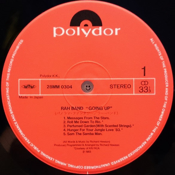 Master Release: Going Up by RAH Band