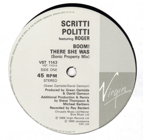 Release: Boom! There She Was-Vinyl, Box Set-UK-1988-VSTX 1143-2213263