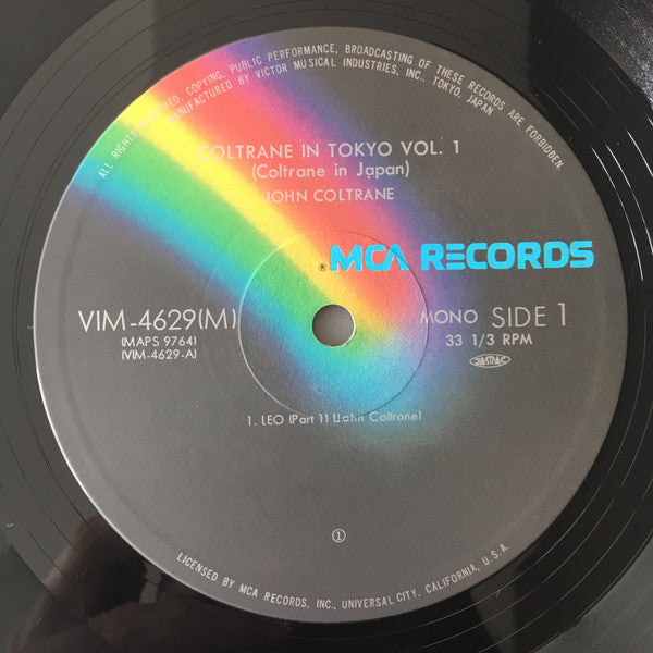 Coltrane In Tokyo Vol. 1