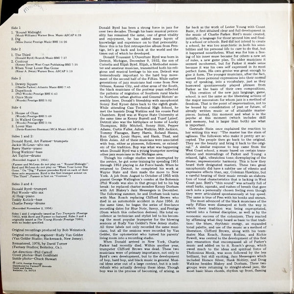 Master Release: House Of Byrd by Donald Byrd