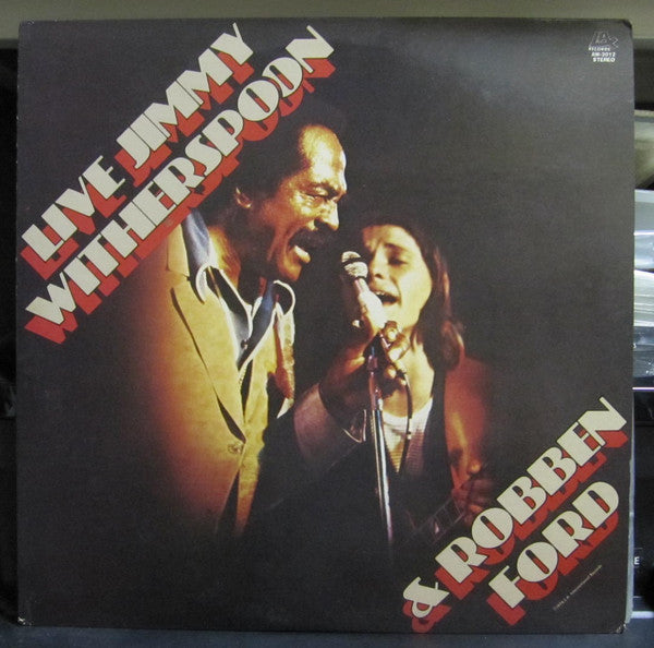 Release: Live Jimmy Witherspoon & Robben Ford-Vinyl-Japan-1977-AW-2012-8639157