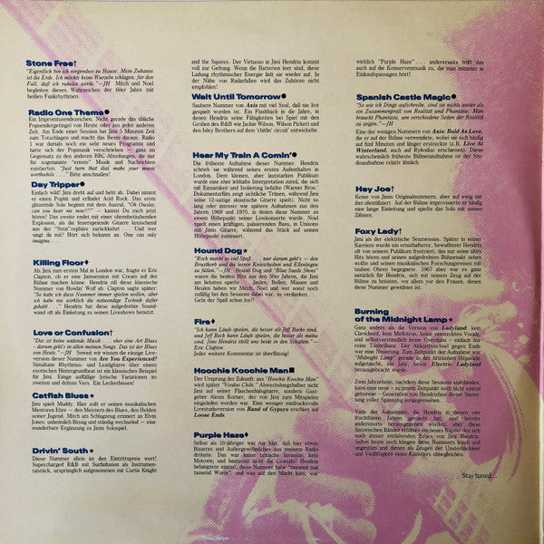 Master Release: Radio One by The Jimi Hendrix Experience
