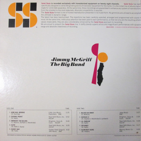 Master Release: The Big Band by Jimmy McGriff
