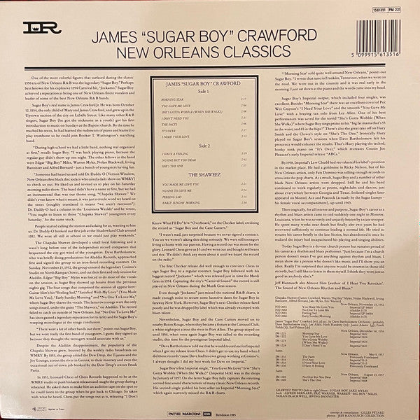 Release: New Orleans Classics-Vinyl-France-1985-1561351-3950774